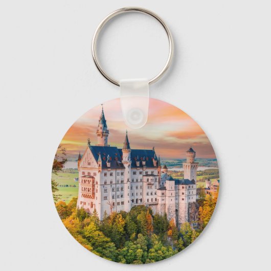 Porte-clés Le château de Neuschwanstein (Verso)