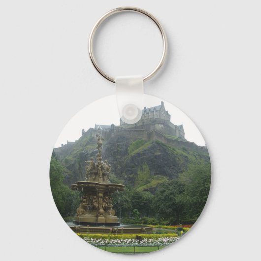 Porte-clés le château d'edinburgh (Recto)