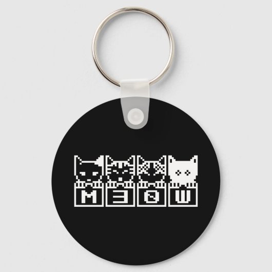 PORTE-CLÉS LE CHATS M30W 8 BITS (Recto)
