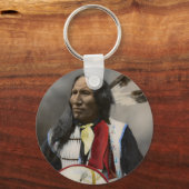Porte-clés Le Chef Strikes With Nez, Oglala Sioux 1899 (Recto)