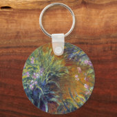 Porte-clés Le Chemin à travers les iris de Claude Monet (Recto)