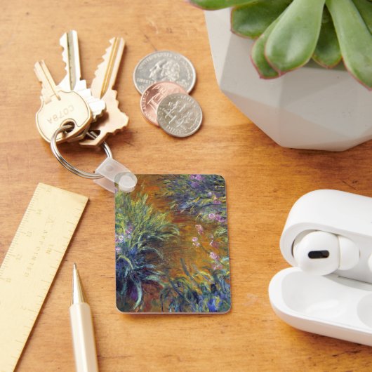 Porte-clés Le chemin à travers les iris par Claude Monet (Bureau)
