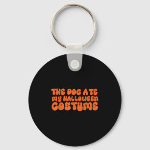 Porte-clés Le Chien A Mangé Mon Costume Halloween