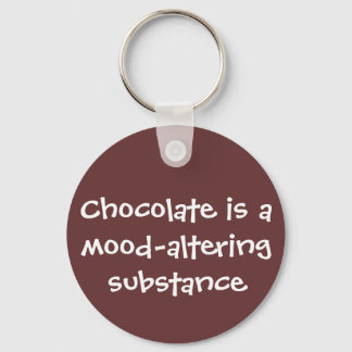 Porte-clés Le chocolat change l'humeur - seniors