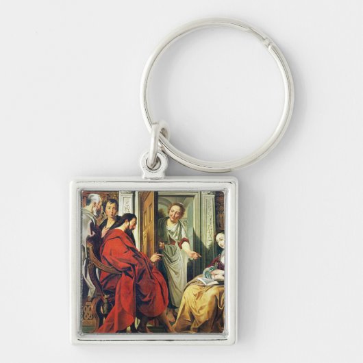 Porte-clés Le Christ à la Chambre de Martha et de Mary de (Devant)
