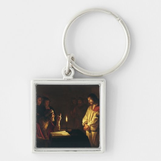 Porte-clés Le Christ devant Caïphe par Honthorst Fine Art (Devant)