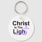 Porte-clés Le Christ est la lumière  (Recto)