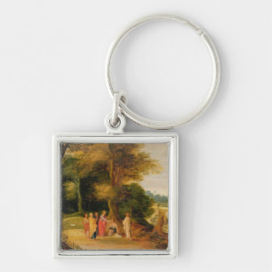 Porte-clés Le Christ guérissant l'homme aveugle