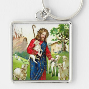 Porte-clés Le Christ le berger