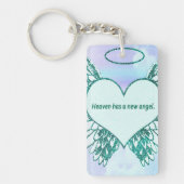 Porte-clés Le ciel a un nouvel ange (Devant)