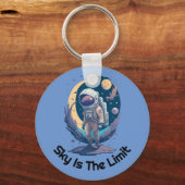 Porte-clés Le ciel est le cadeau parfait Porte - clé de l'ast (Recto)