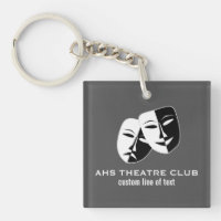 Le club de drame de théâtre masque le nom