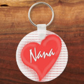 Porte-clés Le coeur de Nana (Recto)