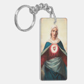 Porte-clés Le Cœur immaculé de Marie (Devant gauche)