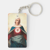 Porte-clés Le Cœur immaculé de Marie (Dos)