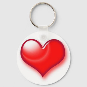 Porte-clés Le Coeur rouge de la Saint-Valentin