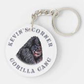 Porte-clés Le coin de Kevin GORILLA GANG (Dos)