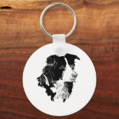 PORTE-CLÉS LE COLLIE FRONTALIER (Recto)