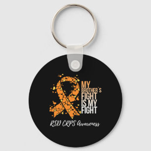 Porte-clés Le combat de mon frère est ma lutte Crps Rsd Sensi