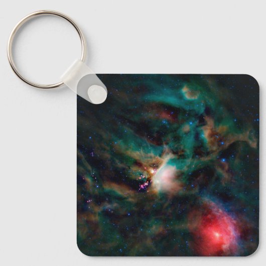 Porte-clés Le Complexe Nuageux De Rho Ophiuchi. (Recto)