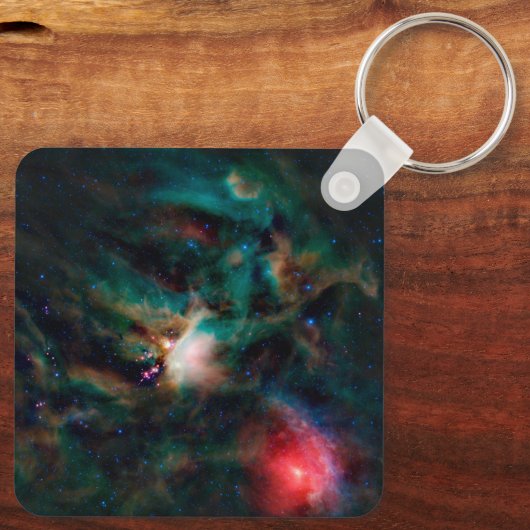 Porte-clés Le Complexe Nuageux De Rho Ophiuchi. (Verso)