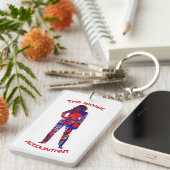 Porte-clés "Le comptable bionique" (Devant droit)