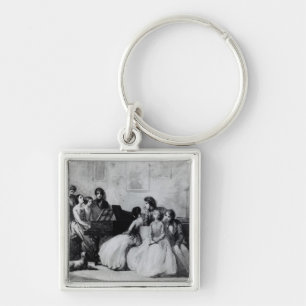 Porte-clés Le concert de salon