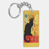 Porte-clés Le Conversation Noir - Bonne Nouvelle Année (Devant gauche)