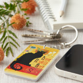 Porte-clés Le Conversation Noir - Bonne Nouvelle Année (Devant droit)