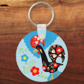 Porte-clés Le coq portugais de Barcelos (Recto)