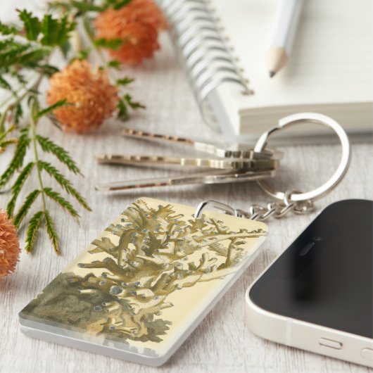 Porte-clés Le corail de la mer (Devant droit)