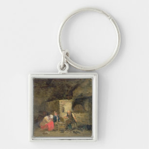 Porte-clés Le cordonnier (huile sur panneau) (paires de