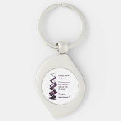 Porte-clés Le Courage N'Est Pas Toujours Roar (Devant)