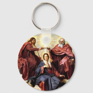 Porte-clés Le couronnement de la Vierge