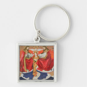 Porte-clés Le couronnement de la Vierge, accompli 1454