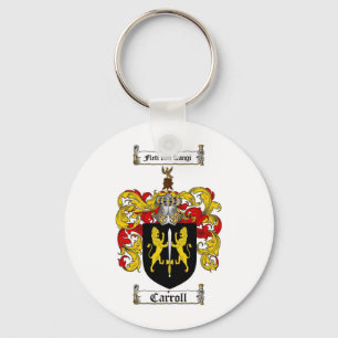 PORTE-CLÉS LE CREST DE FAMILLE DE CARROLL - MANTEAU DE