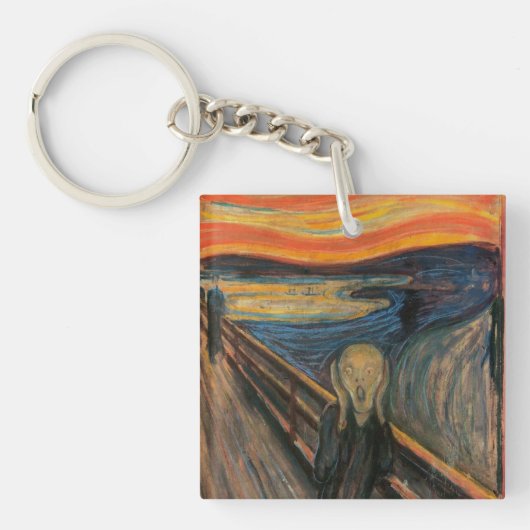 Porte-clés Le cri (Devant)