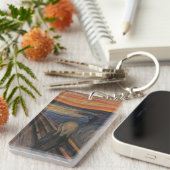 Porte-clés Le cri (Devant droit)