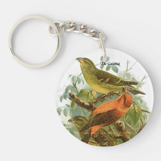Porte-clés "Le Crossbill" (Devant)