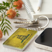 Porte-clés Le cru ne marchent pas sur moi le drapeau de (Devant droit)