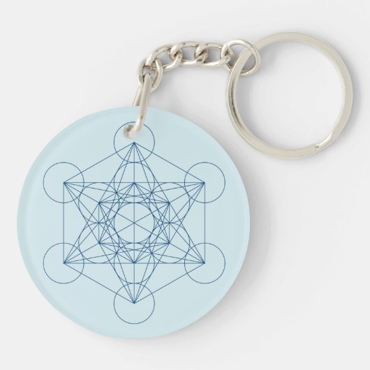 Porte-clés Le cube de Metatron (Dos)