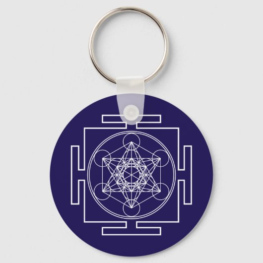 Porte-clés Le cube de Metatron (Recto)