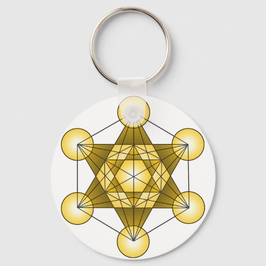 Porte-clés Le cube de Metatron (Recto)