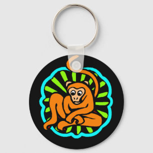 Porte-clés Le ~ de porte - clé verrouille le singe chinois