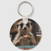 Porte-clés Le Déjeuner De Meerkat Sneaky, (Recto)