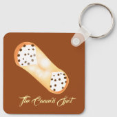 Porte-clés Le délicieux dessert Cannoli (Dos)