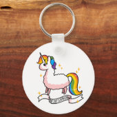 Porte-clés Le Dernier Llamacorn (Recto)