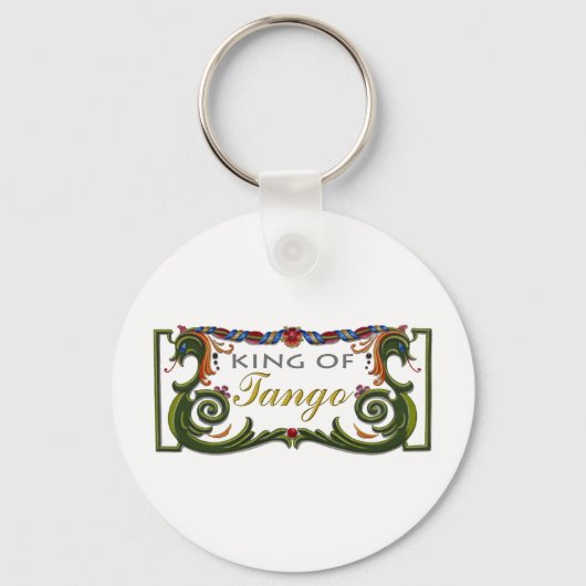 Porte-clés Le design exclusif King of Tango ! (Recto)