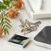 Porte-clés Le dessert des gaufrettes (Côté)