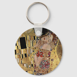 Porte-clés Le détail de baiser de Gustav Klimt (circa 1908)